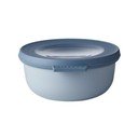 Bol cu capac Mepal Nordic, 350 ml, albastru