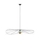 Lustră neagră ø 70 cm Elliot – Sollux