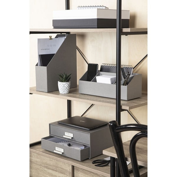 Organizator de birou  din carton Elisa – Bigso Box of Sweden-image-1