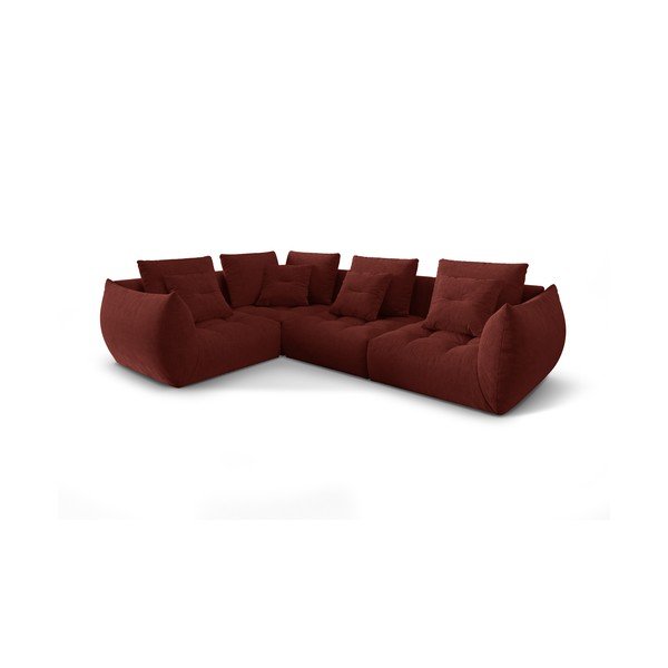 Colțar roșu (cu colț pe partea stângă /în formă de ”L”) Bloom – Micadoni Home-image-2