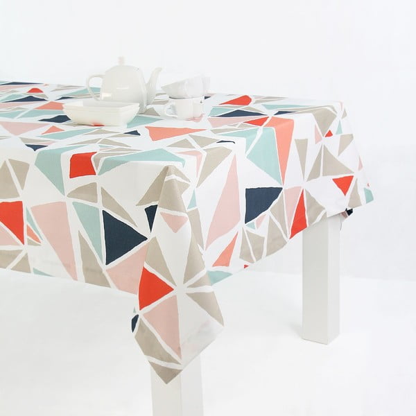 Față de masă din bumbac Happy Friday Basic Trencadis, 150 x 150 cm