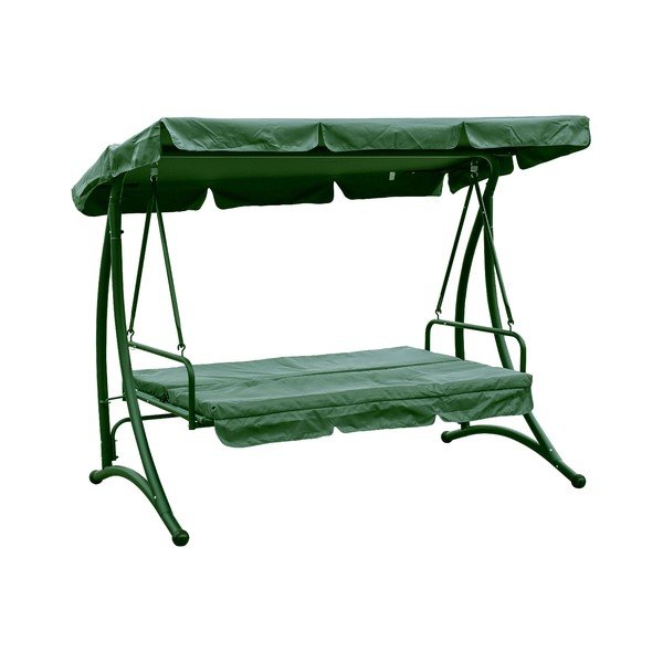 Balansoar de grădină verde închis Rivera - Happy Green-image-1