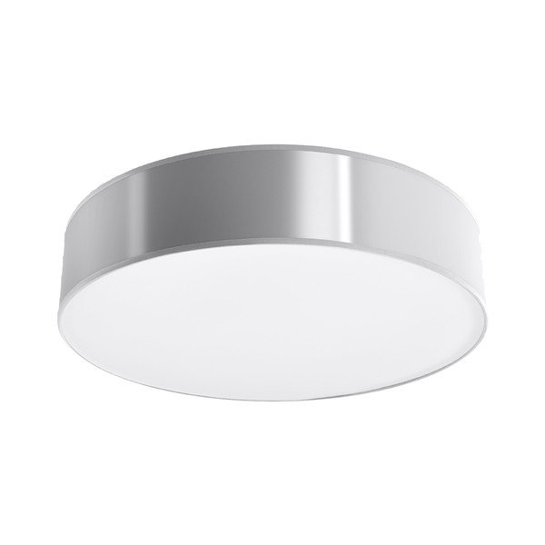 Plafonieră argintie ø 55 cm Atis – Sollux