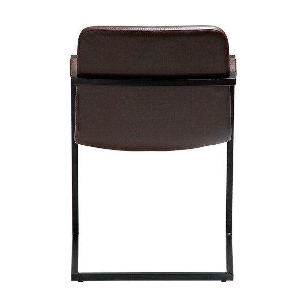 Scaun de dining maro cu cotiere Bounce – DAN-FORM Denmark-image-4
