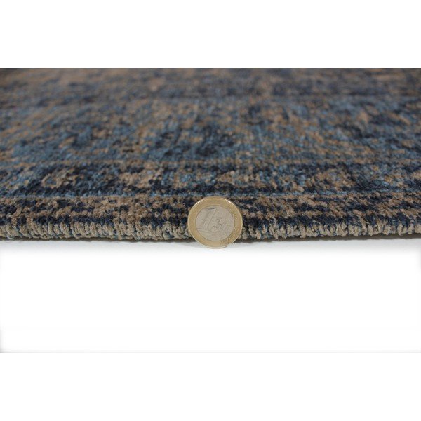 Covor țesut manual Flair Rugs Palais, 120 x 170 cm, albastru-image-3