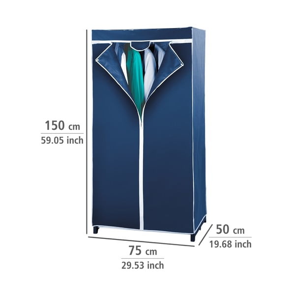 Dulap textil Wenko Air, albastru-image-1