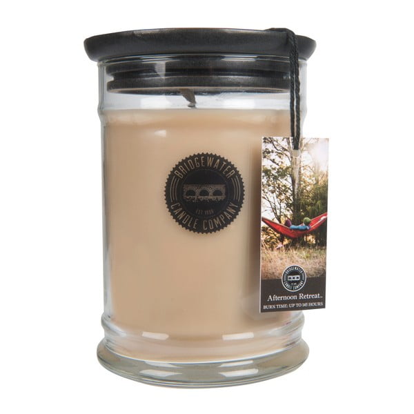 Lumânare parfumată în recipient din sticlă Creative Tops Afternoon Retreat, aromă de bergamot, 140 - 160 ore
