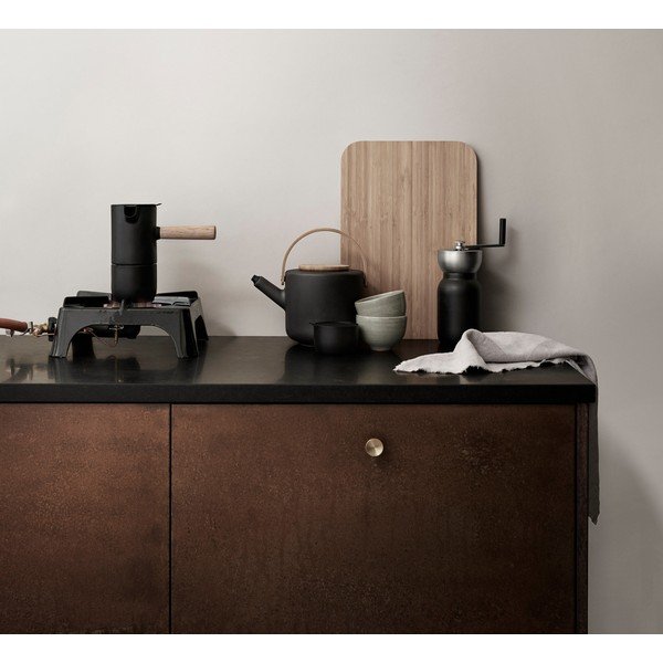 Espressor moka negru din oțel inoxidabil 250 ml Collar – Stelton-image-1