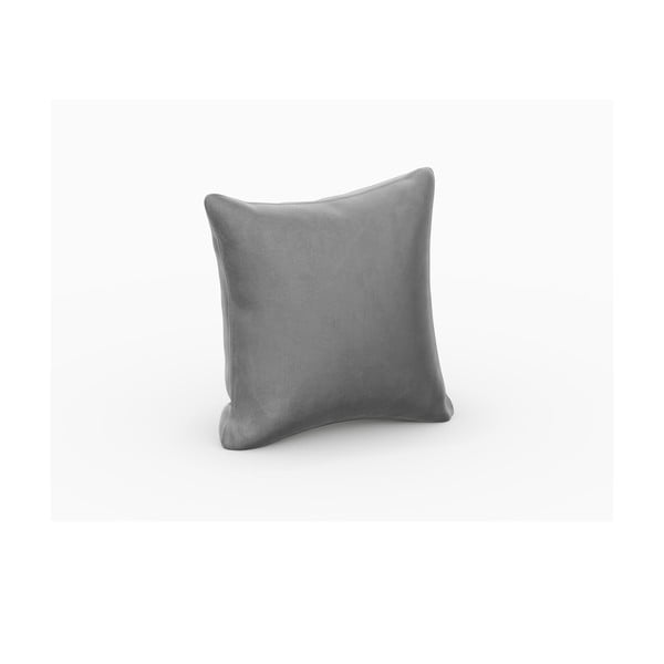 Pernă pentru canapea modulară gri cu tapițerie din catifea Rome Velvet - Cosmopolitan Design-image-1