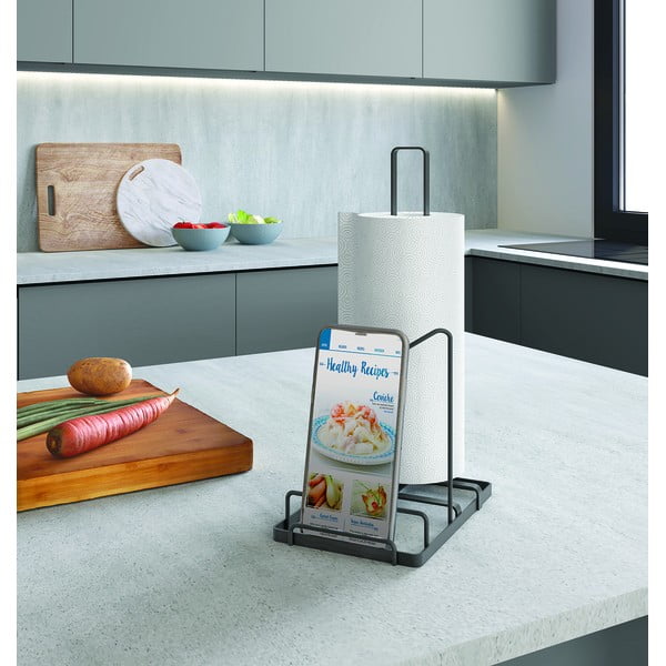 Suport de prosoape de bucătărie  din oțel inoxidabil Tokyo Lava – Metaltex-image-3