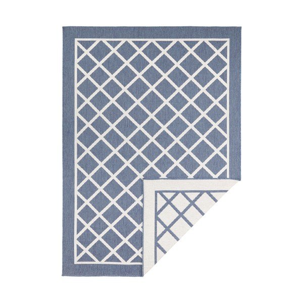 Covor adecvat pentru exterior NORTHRUGS Supreme, 150 x 80 cm, albastru-crem-image-2
