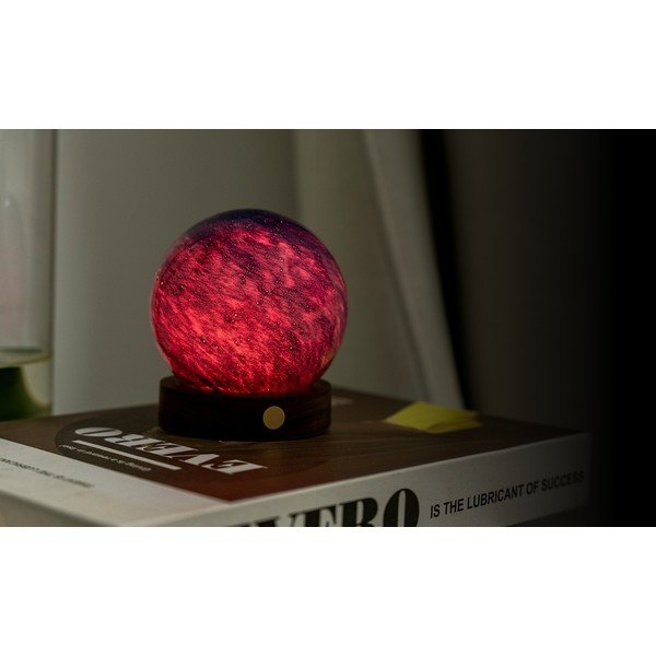 Decorațiune luminoasă în culoare naturală închisă cu USB ø 8 cm Galaxy Breeze – Gingko-image-3