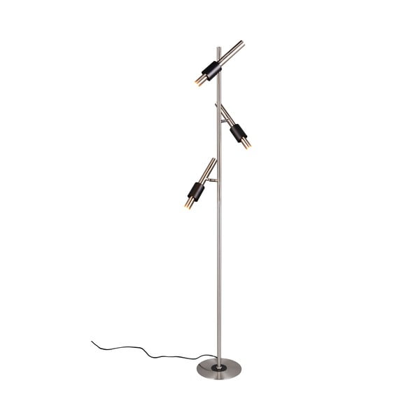 Lampadar negru-argintiu LED (înălțime 150 cm) Ikaris – Trio Select-image-2