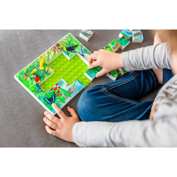 Puzzle pentru copii Pădurea Ecuatorială Hubelino-image-1