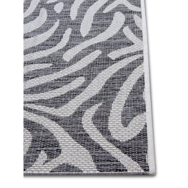 Covor adecvat pentru exterior NORTHRUGS Cebra, 160 x 230 cm, gri - bej-image-2