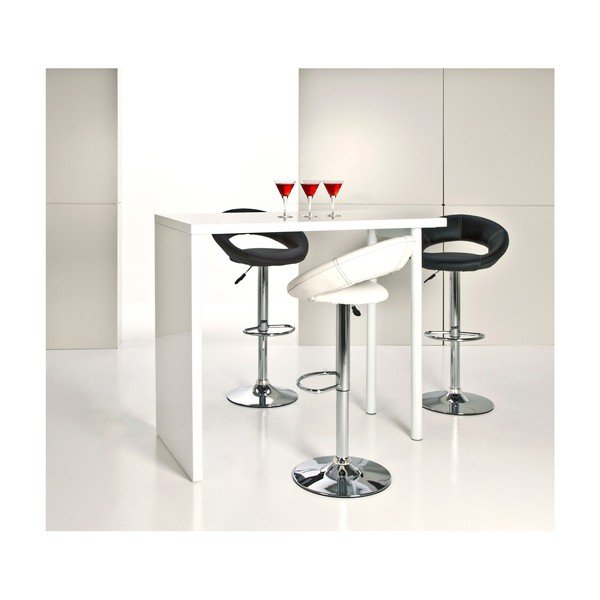 Scaun de bar Actona Plump, alb-image-3