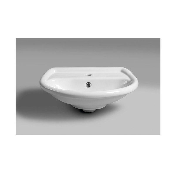 Chiuvetă albă din ceramică 50x40 cm – Sapho-image-1