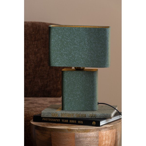 Veioză verde din metal (înălțime 33 cm) Boaz Recto – Leitmotiv-image-1