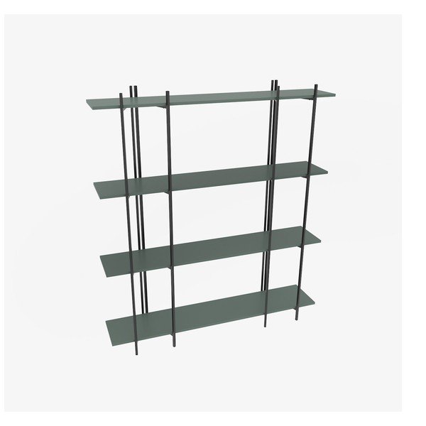 Etajeră verde 160x180 cm Moss – Kalune Design-image-2