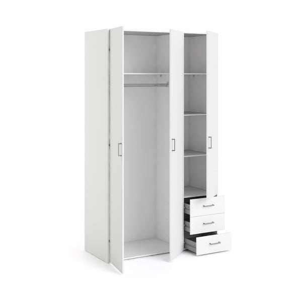 Șifonier alb 116x200 cm Space – Tvilum-image-4