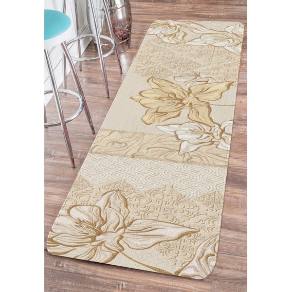 Covor tip traversă bej lavabil 58x140 cm Sandy – Oyo Concept-image-3