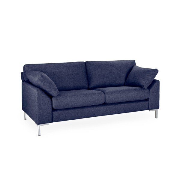 Canapea Scandic Garda, albastru închis, 186 cm-image-2