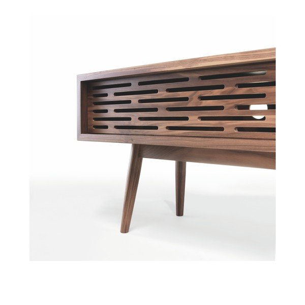 Comodă din lemn de nuc Wewood - Portuguese Joinery Radio-image-1