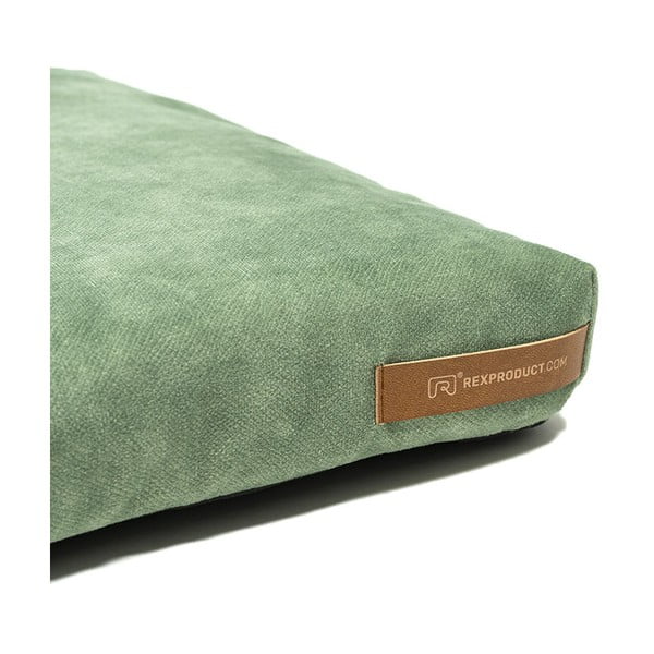 Saltea pentru câini din piele ecologică verde mentă 50x60 cm SoftPET Eco M - Rexproduct-image-3