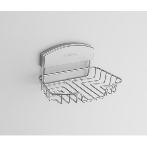 Suport pentru săpun cu montare fără găurire Compactor Gel, 18 x 11 cm-image-2