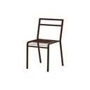 Scaun de grădină maro închis din metal Oto – noo.ma