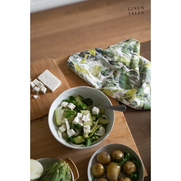 Prosop de vase din in 45x65 cm Lotus – Linen Tales-image-1