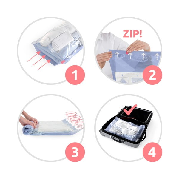 Saci de vidat 4 buc. Roll Up M – Compactor-image-4