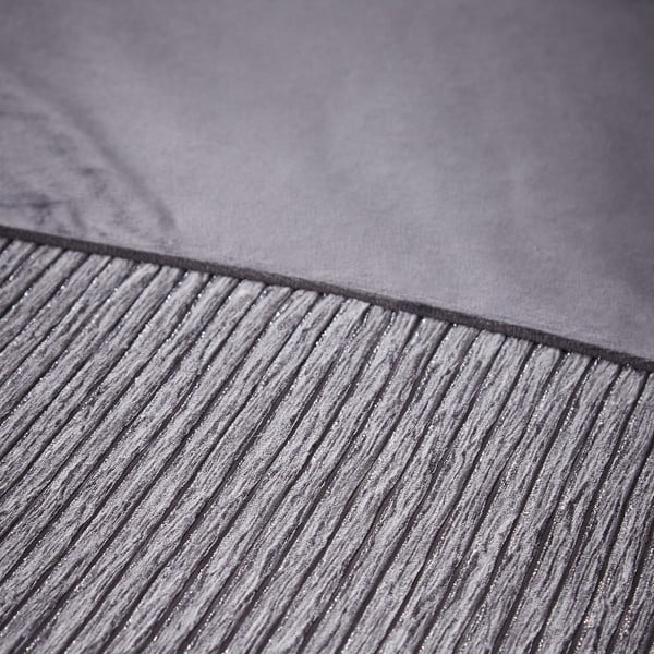 Lenjerie de pat gri pentru pat dublu 200x200 cm Allure Sparkle – Catherine Lansfield-image-3