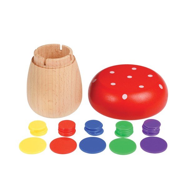 Joc din lemn Rex London Mushroom TiddlyWinks-image-1