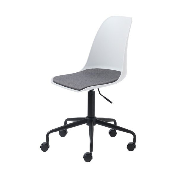 Scaun de birou Unique Furniture, alb-image-2