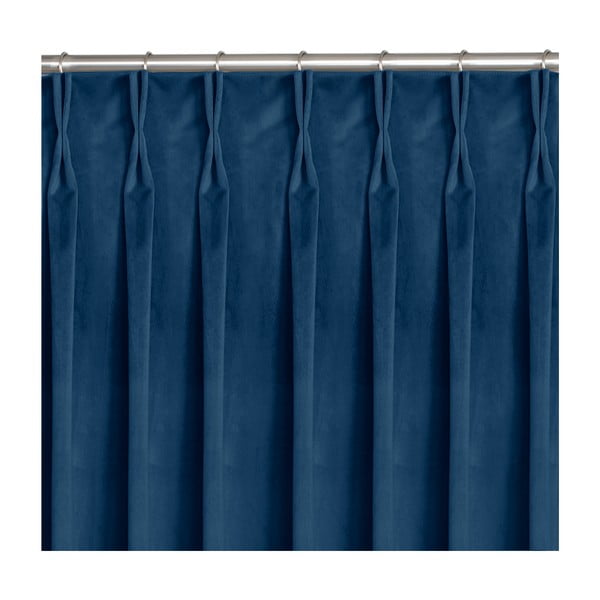 Draperie albastru-închis 200x175 cm Vila – Homede-image-3