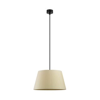 Lustră Sotto Luce Kami, ∅ 36 cm, bej - negru