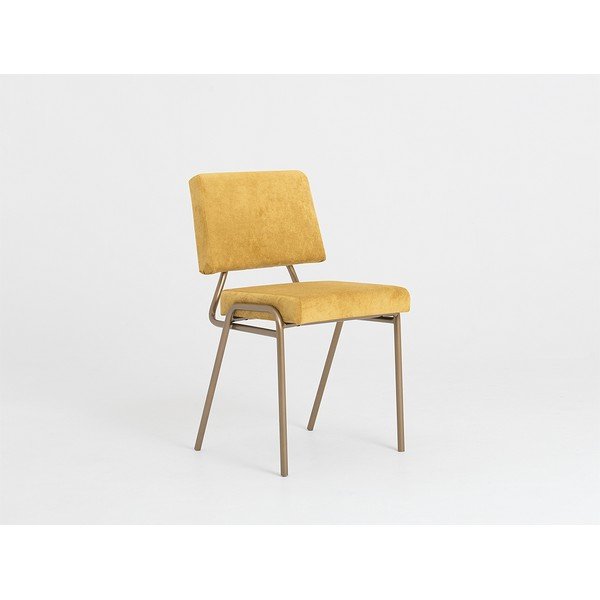 Scaun de sufragerie galben Simple - CustomForm-image-1