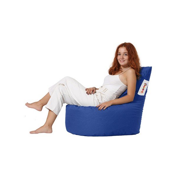 Fotoliu puf pentru copii albastru Baton – Floriane Garden-image-4