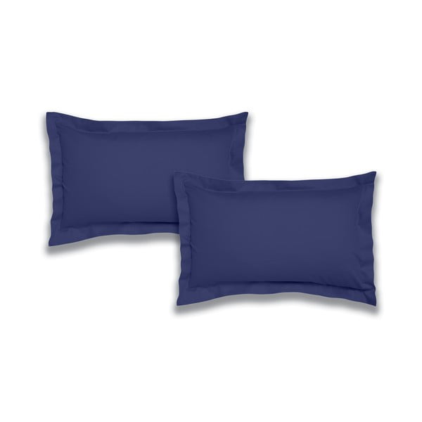 Fețe de pernă 2 buc. din bumbac percal 50x75 cm Cotton Percale – Bianca