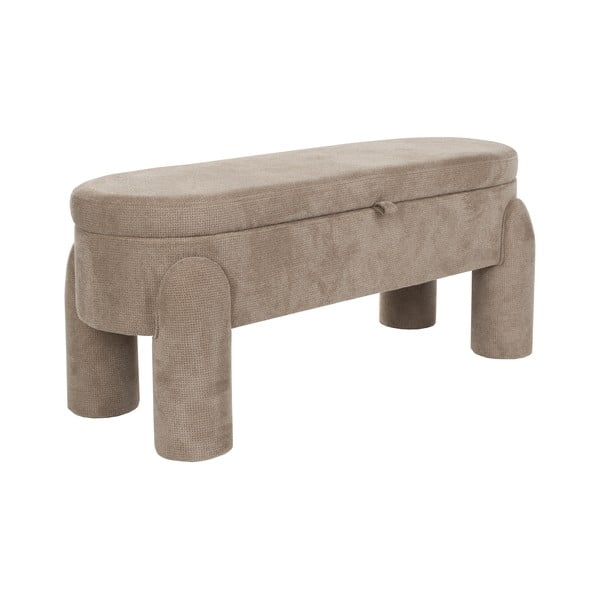 Bancă maro deschis Orly – White Label-image-3