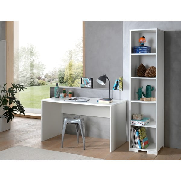 Bibliotecă albă pentru copii 46x195 cm Londen - Vipack-image-1