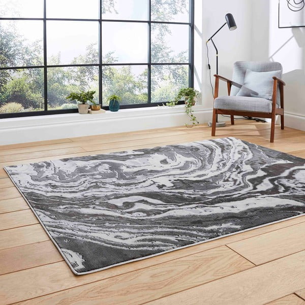 Covor gri 80x150 cm Apollo – Think Rugs-image-2