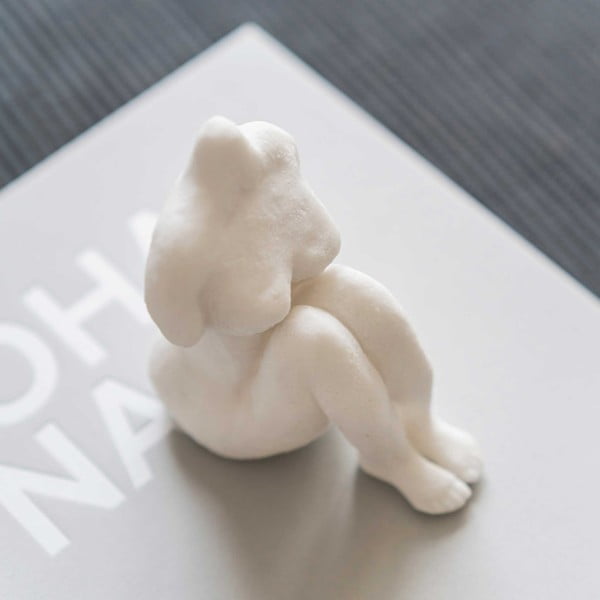 Statuetă din polirășină (înălțime 14 cm) Sitting Woman – Mette Ditmer Denmark-image-2