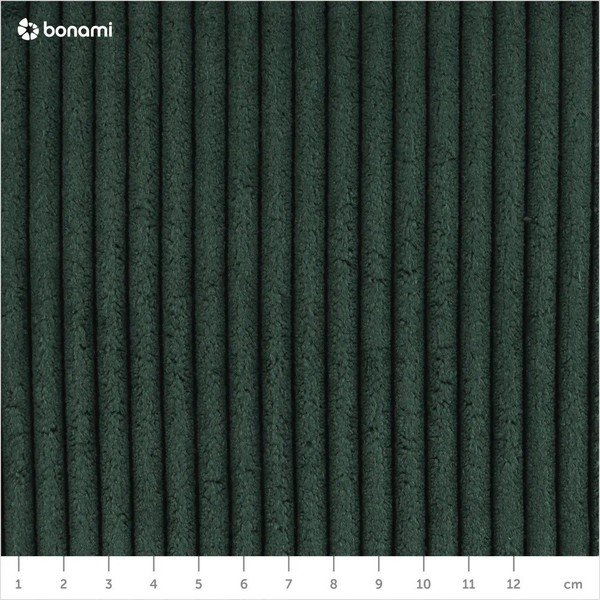 Taburet verde închis cu tapițerie din catifea reiată Tori – Bonami Selection-image-4
