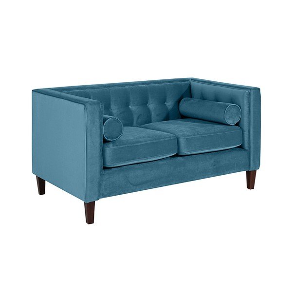 Canapea Max Winzer Jeronimo, albastru petrol, 154 cm-image-2
