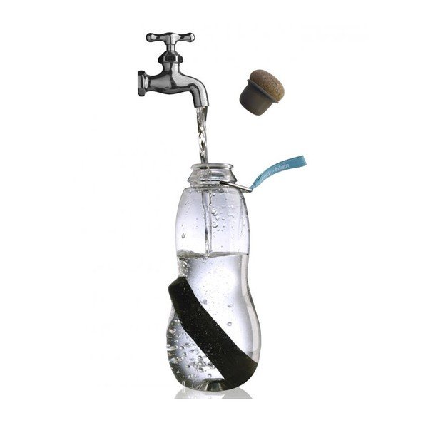 Sticlă și cărbune activ Black + Blum Eau Good, 800 ml, albastru-image-3