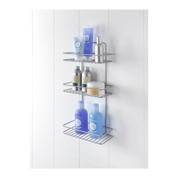 Etajeră de perete cu 3 rafturi pentru baie Metaltex Ref-image-2