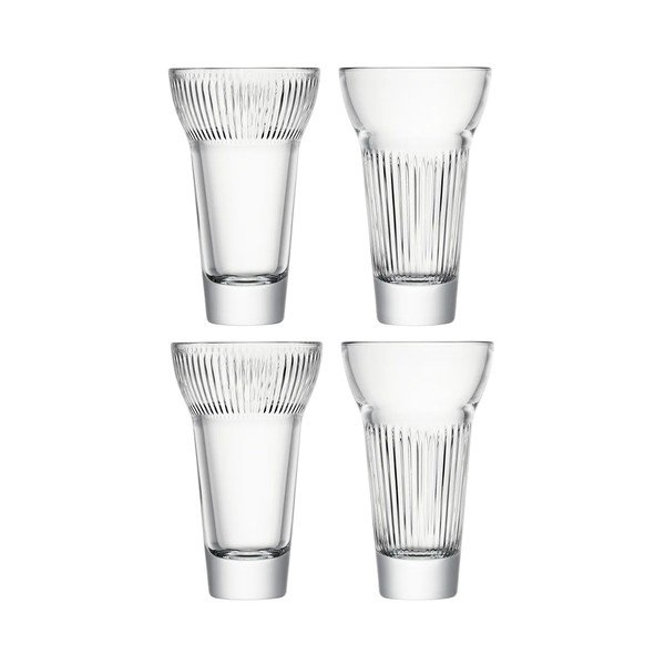 Set de pahare 4 buc. de shoturi 220 ml Mix – La Rochére