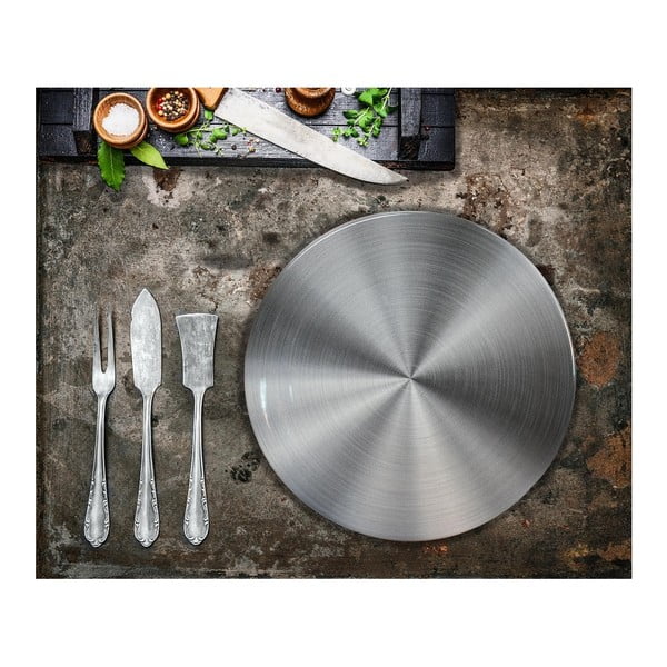 Farfurie din ceramică Metal, ⌀ 25 cm-image-1